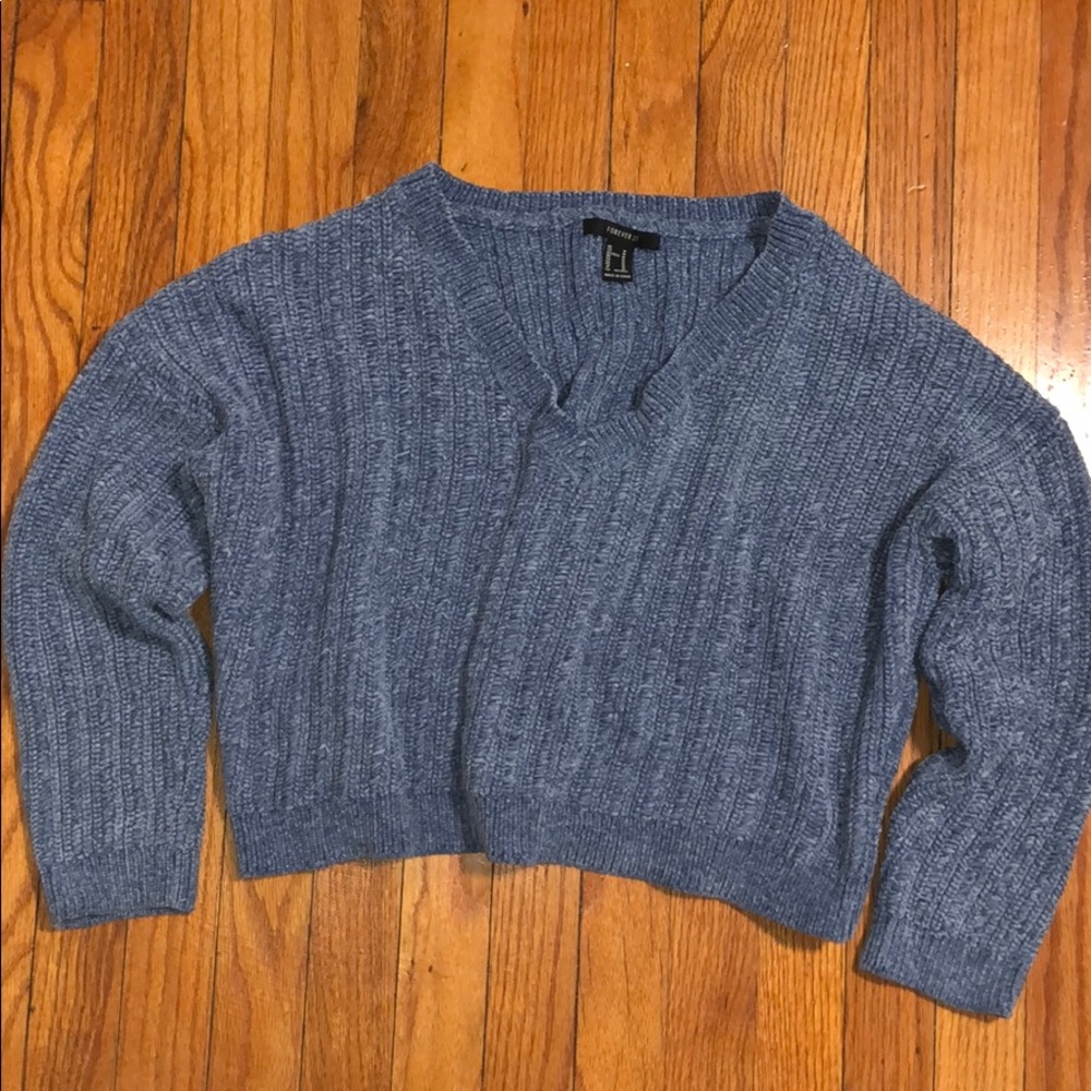 CHUNKY CROPPED SWEATER